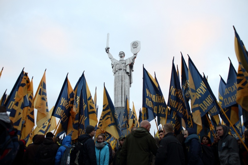 "Марш нації" у Києві: активісти зажадали відмовитися від виборів на Донбасі